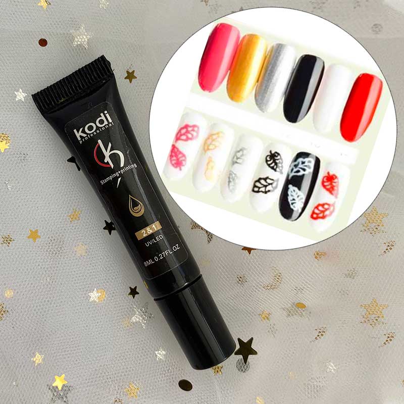 Kodi Stamping / Painting Gel Color - UV & LED 8ml Golden