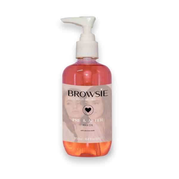 Browsie Pre & Post Waxing Oil (250mls)