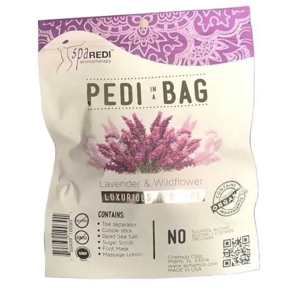 Pedi in a Bag - Lavender & Wildflower