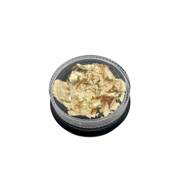 Matte Gold Foil Flakes