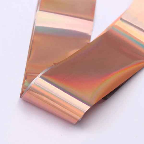 NA Transfer Foil - Rose Gold Holographic