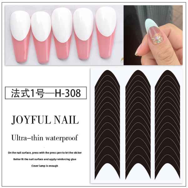 Nail Art French Tip Guides