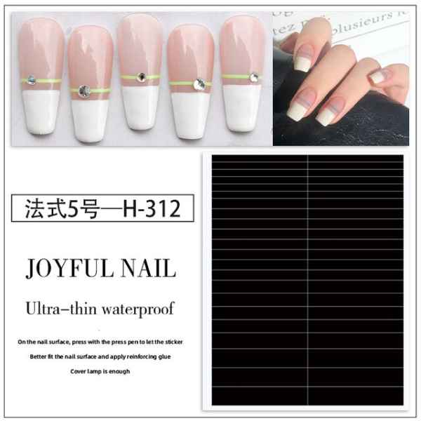 Nail Art French Tip Guides