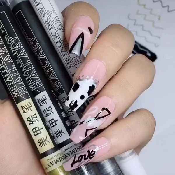 Vinimay - Nail Art Gel Pen Black