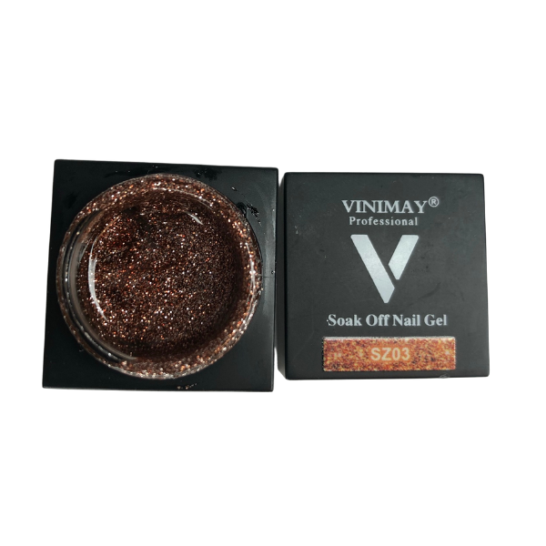 High Density Metallic Pigment Gel - Copper Gold