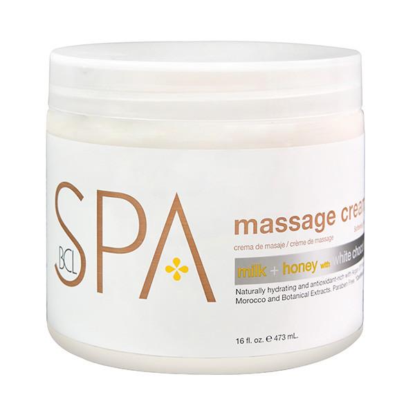 BCL Milk + Honey - Massage Cream 450g