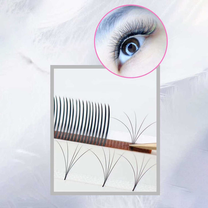 EZ LASH PRE-SEPARATED RUSSIAN VOLUME - C CURL 0.07 MIXED