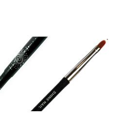 Synthetic Gel Brush (oval) #4