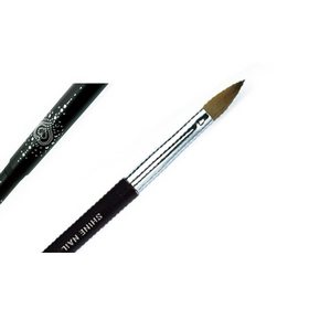 Pure Kolinsky Acrylic Brush (oval) #10