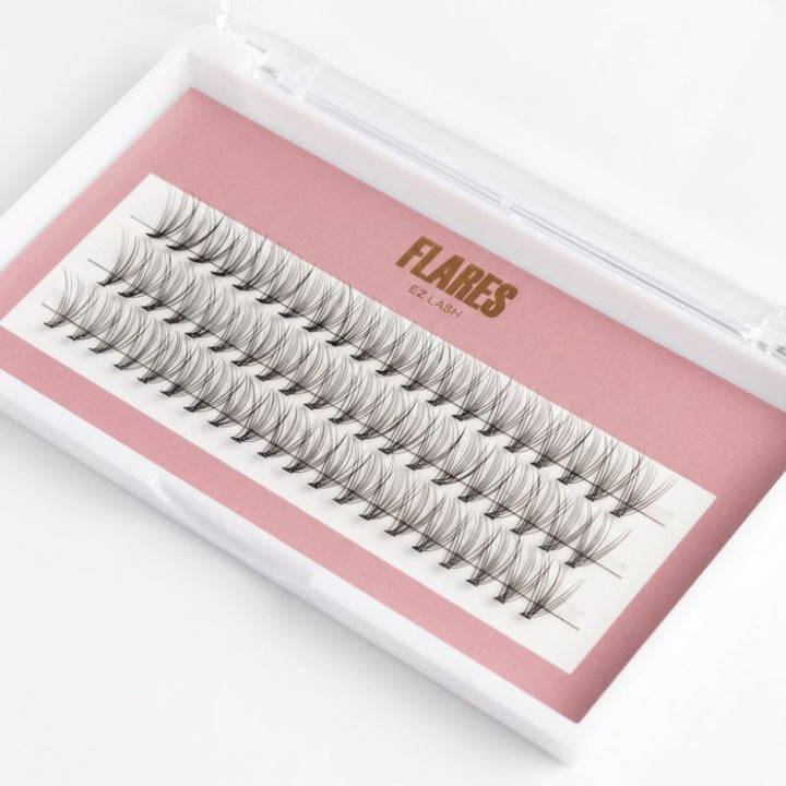 MINK FLARE LASHES - (60CLUSTERS/PK)