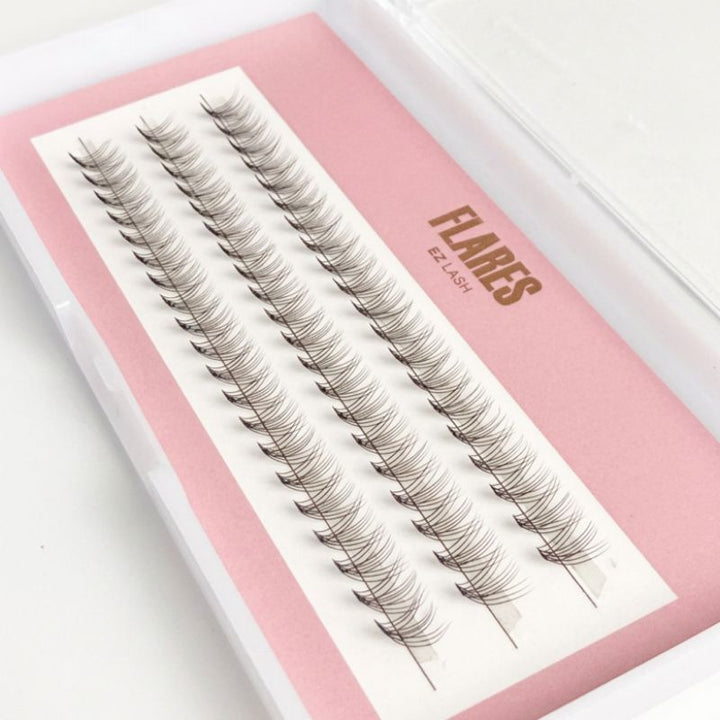 MINK FLARE LASHES - (60CLUSTERS/PK)