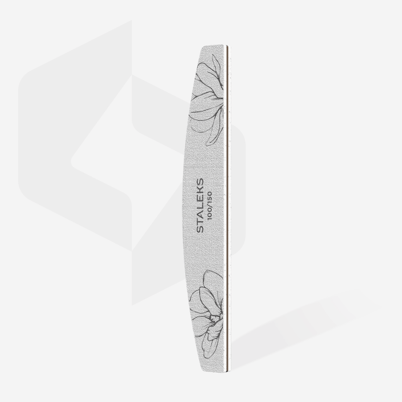 Staleks - Crescent Mineral Nail file EXPERT 40 100/150 grit (25 pcs)