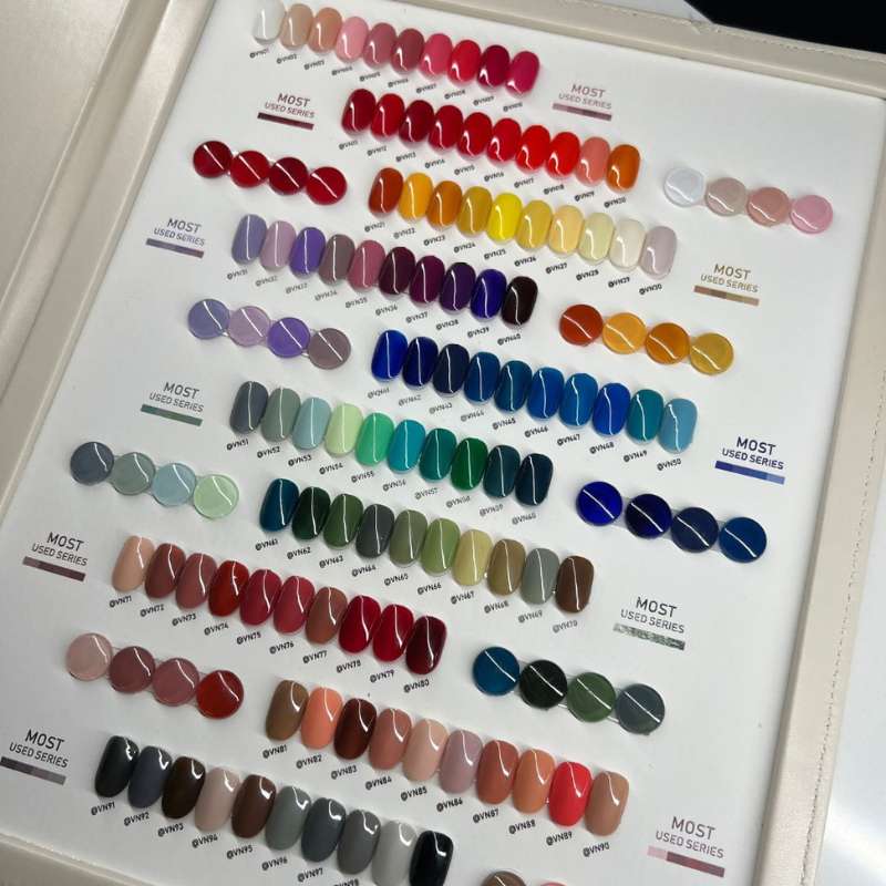 Vinimay Gel Colour - Full Set - 100 Colours. SAVE $1000!