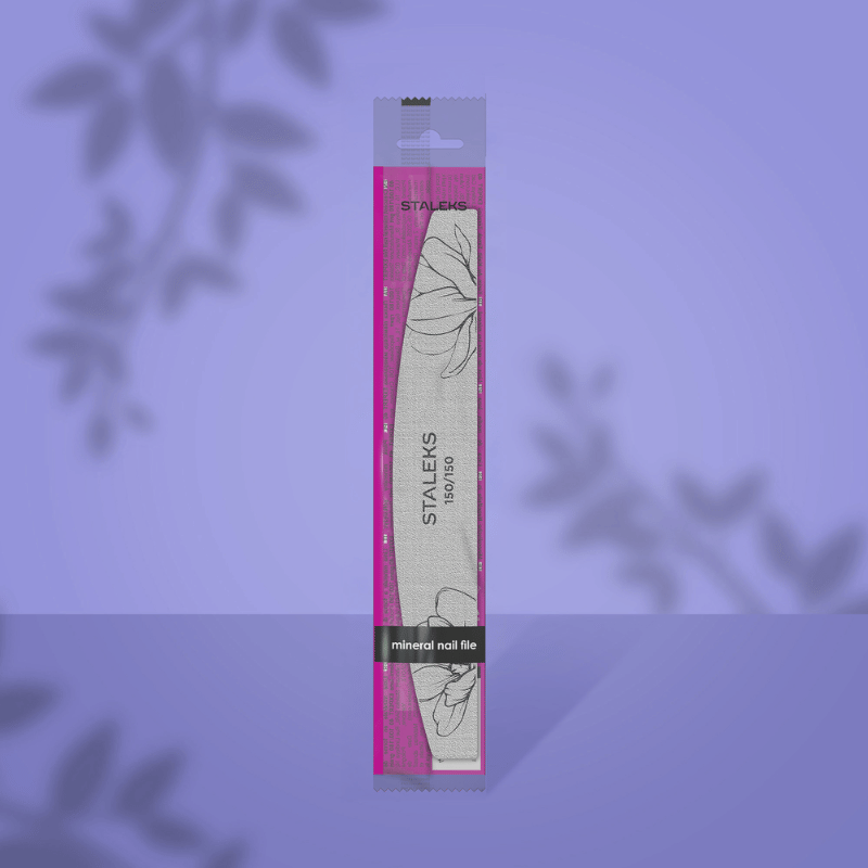 Staleks - Crescent Mineral Nail file EXPERT 40 150/150 grit (25 pcs)