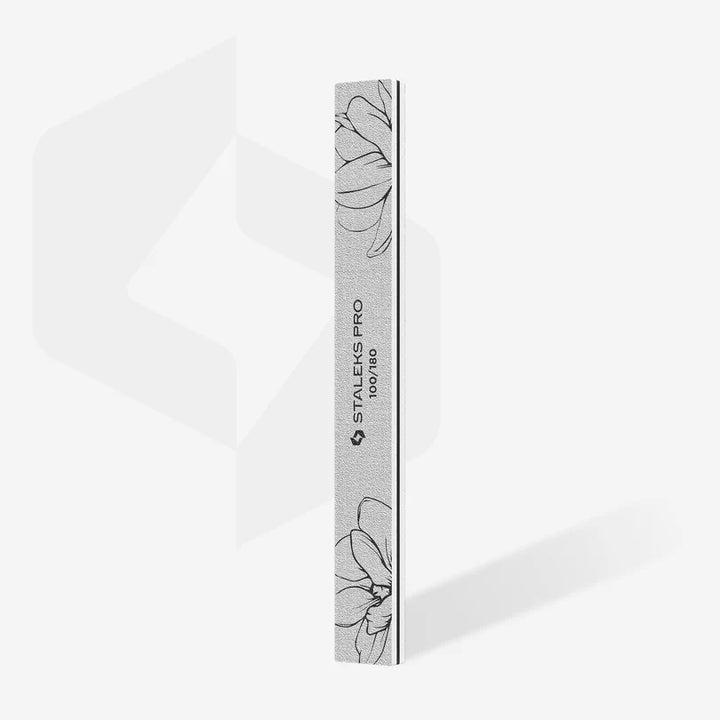 Staleks - Straight Mineral Nail file EXPERT 20 100/180 grit (25 pcs)