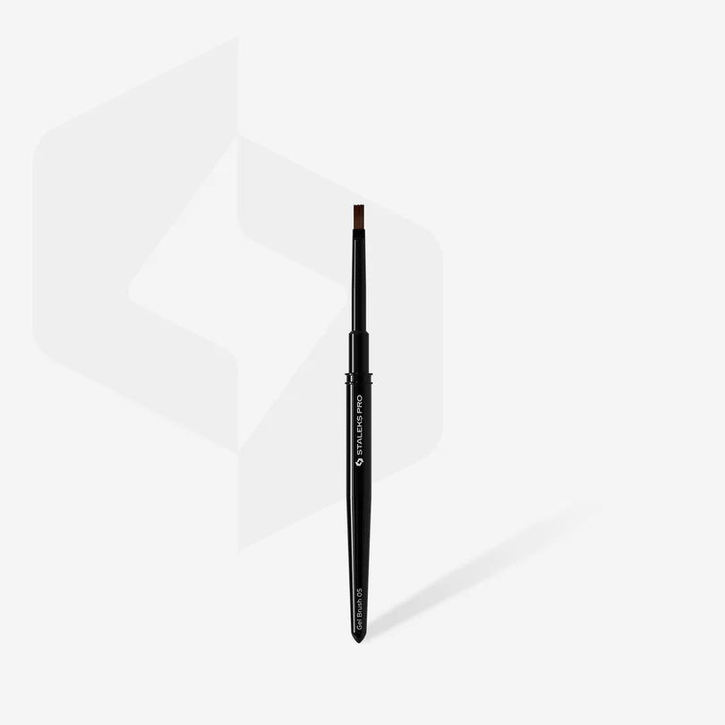Staleks - Straight brush for gel EXPERT width 5 mm / length 8.5 mm