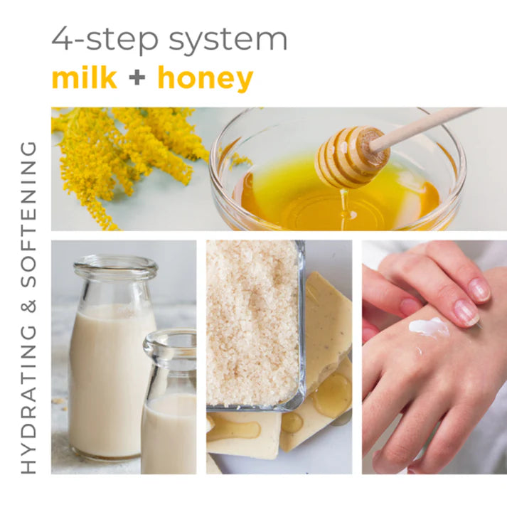 BCL Milk Honey White Chocolate 4 Step Packettes