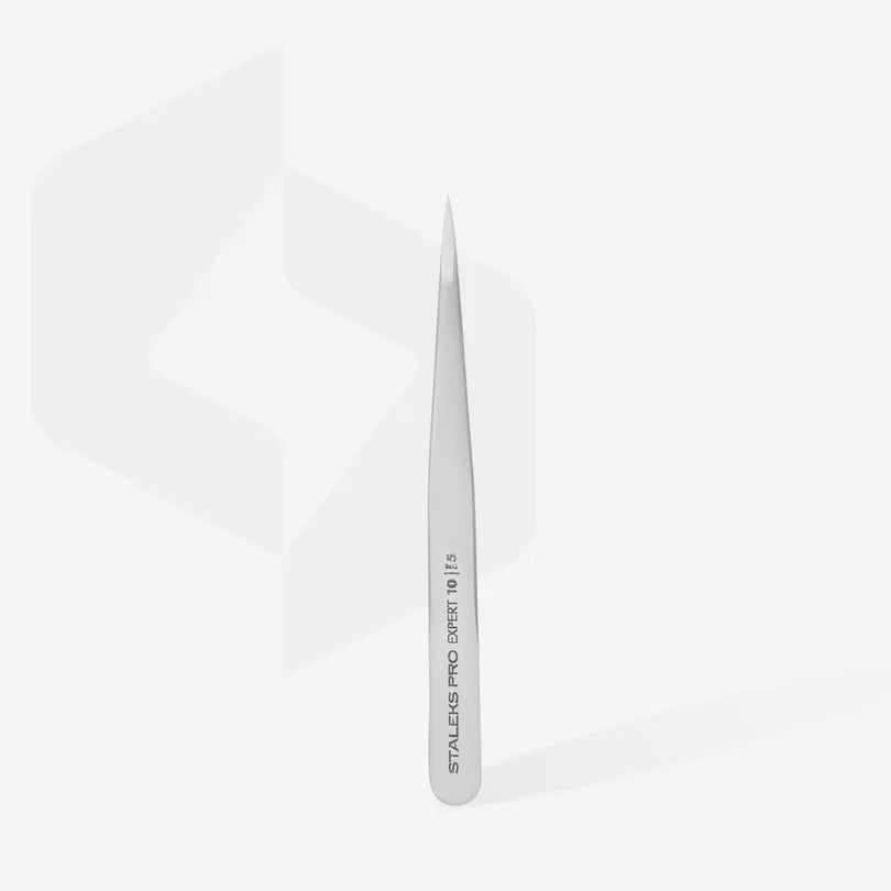Staleks - Professional Eyebrow Tweezers EXPERT 10 TYPE 5 (pointed)