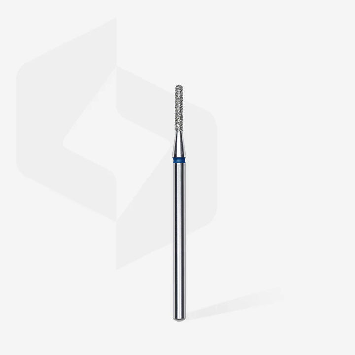 Staleks Professional -Diamond Blue Rounded Cylinder Drill Bit - Expert 1.4mm/8mm