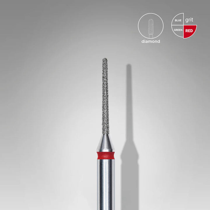 Staleks Professional -Diamond Red Needle Drill Bit - Expert 1mm/10mm