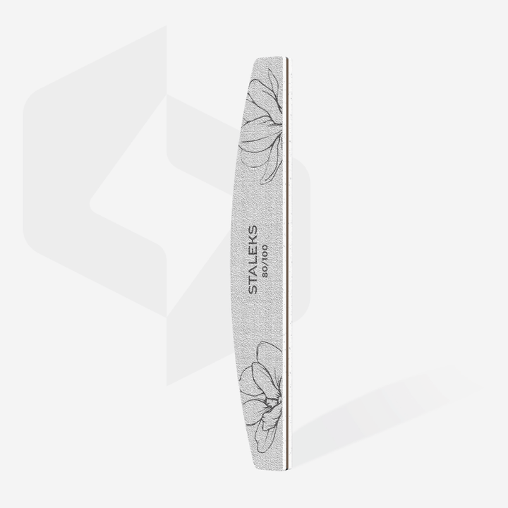 Staleks - Crescent Mineral Nail file EXPERT 40 80/100 grit (25 pcs)