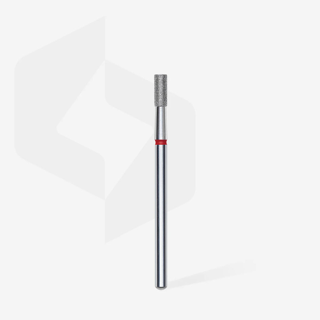 Staleks - Diamond Red Cylinder Drill Bit EXPERT 2.5mm/6mm