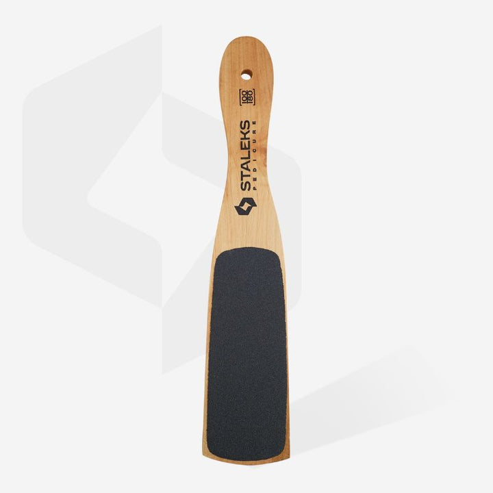STALEKS BEAUTY & CARE 10 TYPE 2 Double-sided wooden foot file, 100/180 grit
