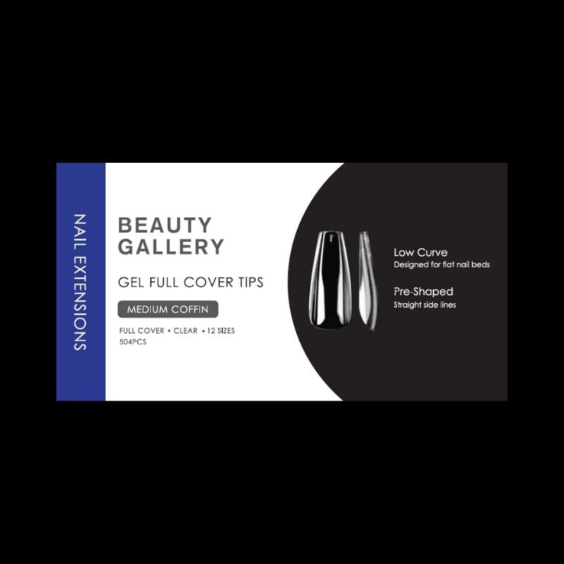 BG Soft Gel Extensions - Full Cover - Medium Coffin