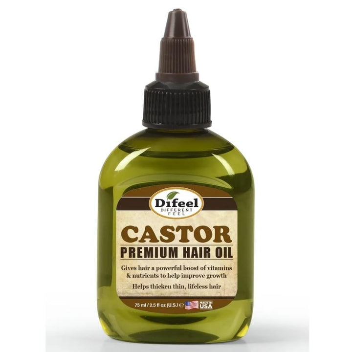 Difeel Premium Hair Oil 75ml - Castor