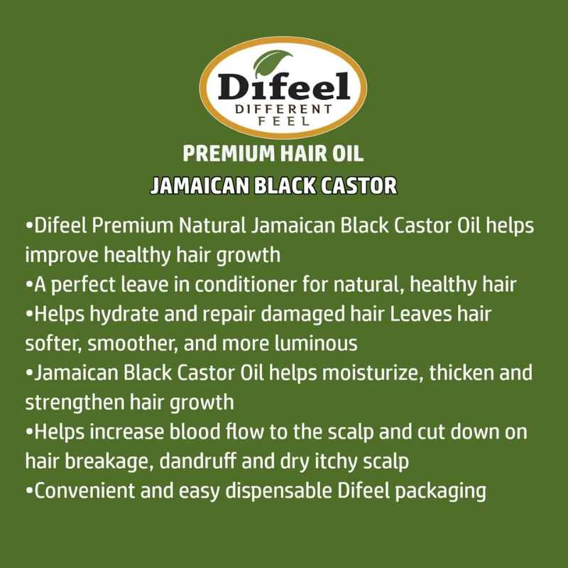 Difeel Premium Hair Oil 75ml - Jamaican Black Castor