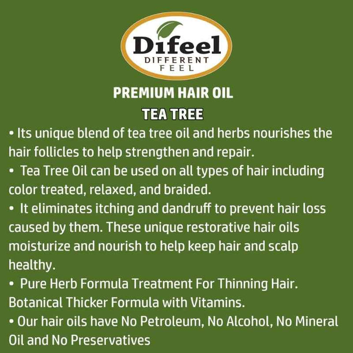 Difeel Premium Hair Oil 75ml - Vitamin E