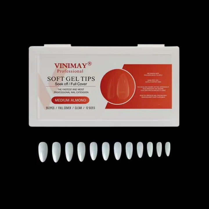 Vinimay Soft Gel Tips - 552pc/box