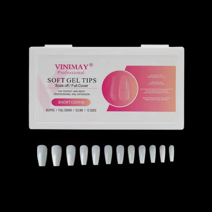 Vinimay Soft Gel Tips - 552pc/box