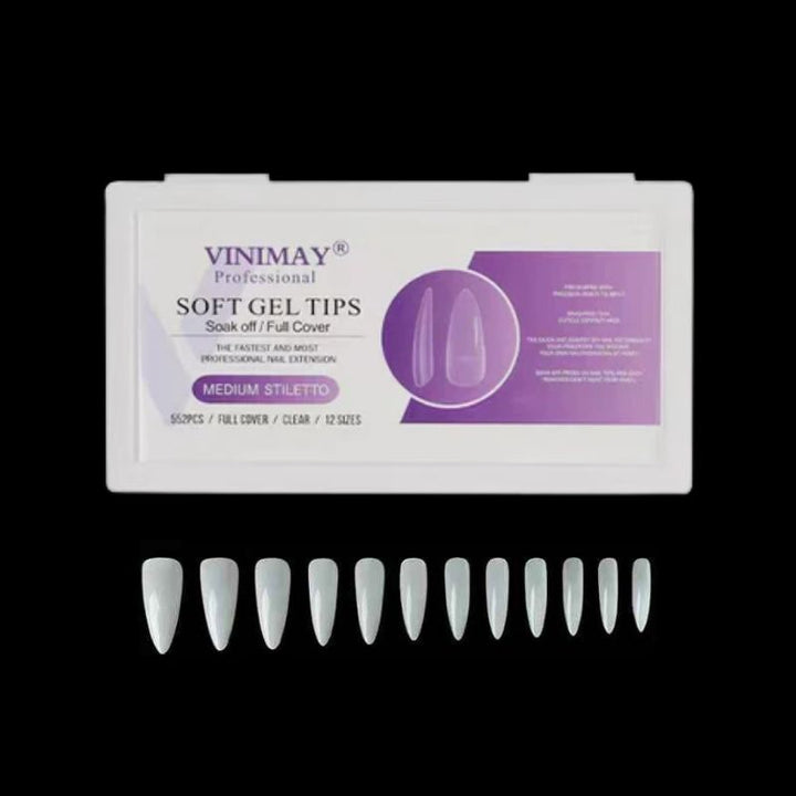 Vinimay Soft Gel Tips - 552pc/box