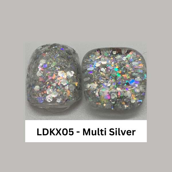 Mixed Sizes Chunky Nail Glitters