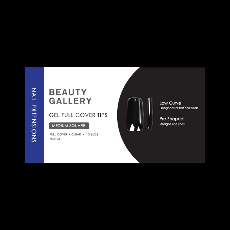 BG Soft Gel Extensions - Full Cover - Medium Square