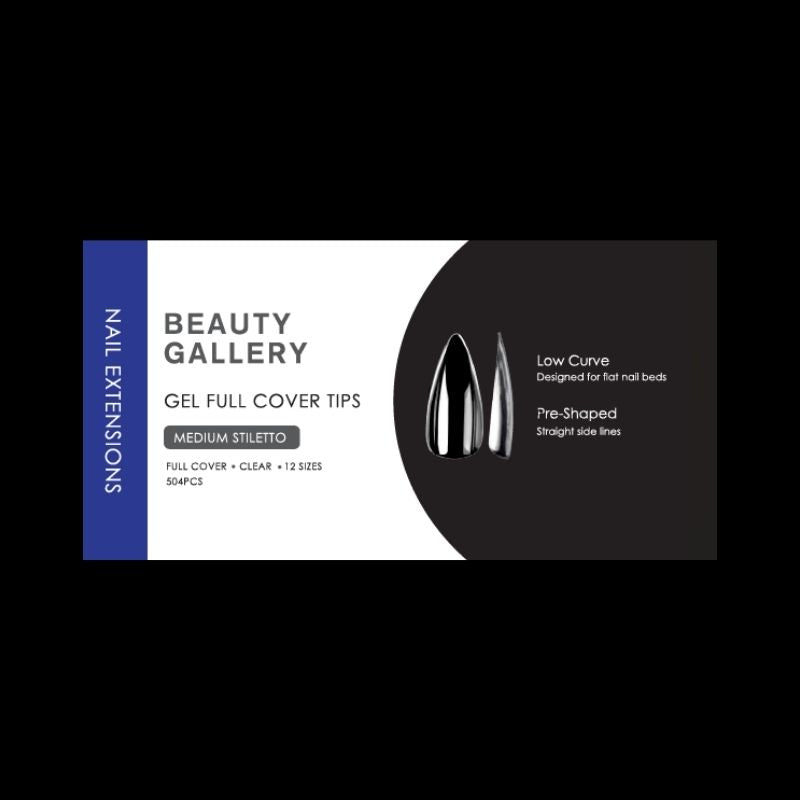 BG Soft Gel Extensions - Full Cover - Medium Stiletto