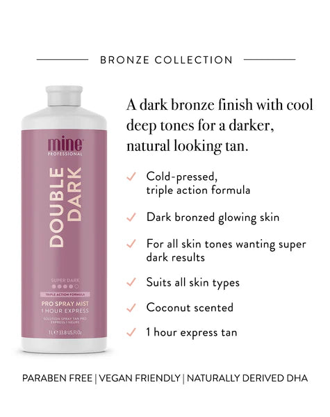 Double Dark Pro Spray Mist 1L