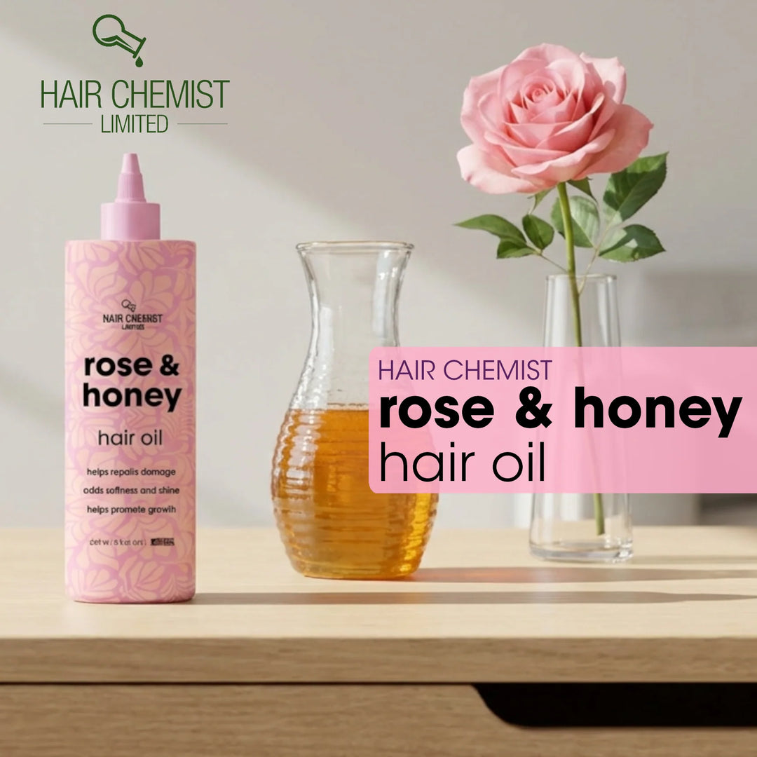 Hair Chemist Rose & Honey Hair Oil 240ml