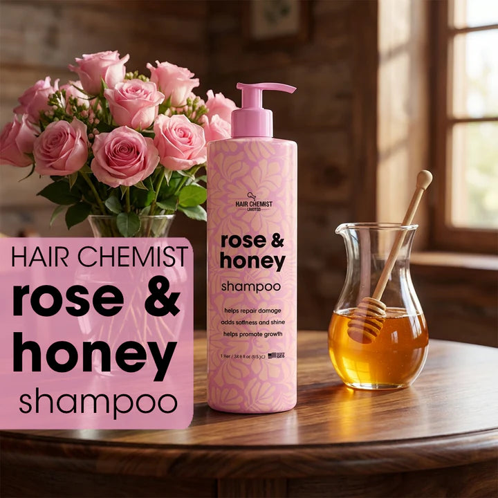 Hair Chemist Rose & Honey Shampoo 1 Ltr
