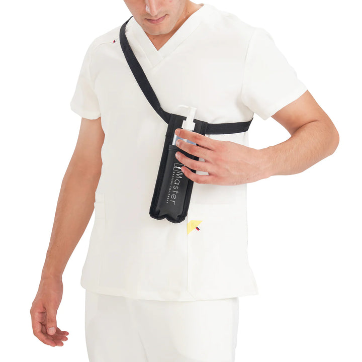 Single Bottle Oil Holster Incl. One230ml Refillable Pump Dispenser