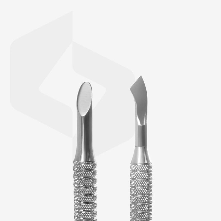 Staleks - Manicure pusher EXPERT 90 TYPE 4.2 (beveled pusher and bent blade)