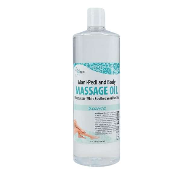 Massage Oil - Clear - 1Litre (946ml)