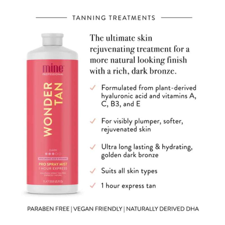 Wonder Tan Pro Spray Mist 1L