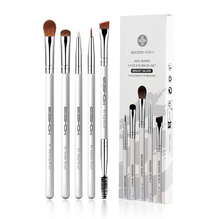 Eigshow Jade Series 5pc Eye Brush Set