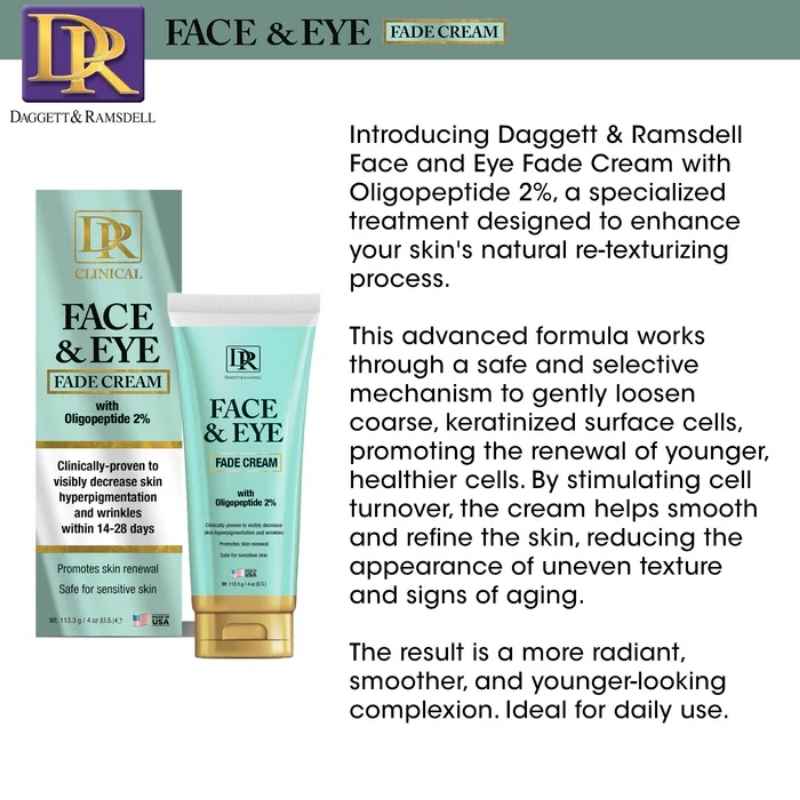Daggett & Ramsdell Face and Eye Fade Cream with Oligopeptide 2% 113g