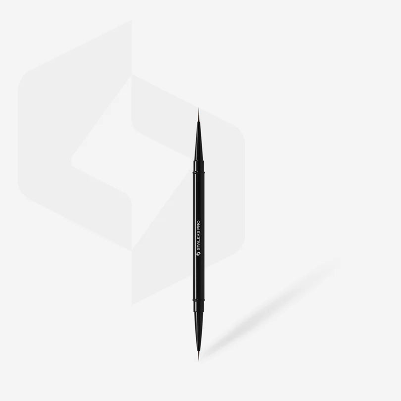 Staleks - Double-ended Brush EXPERT Liner 7 mm / Liner 10 mm