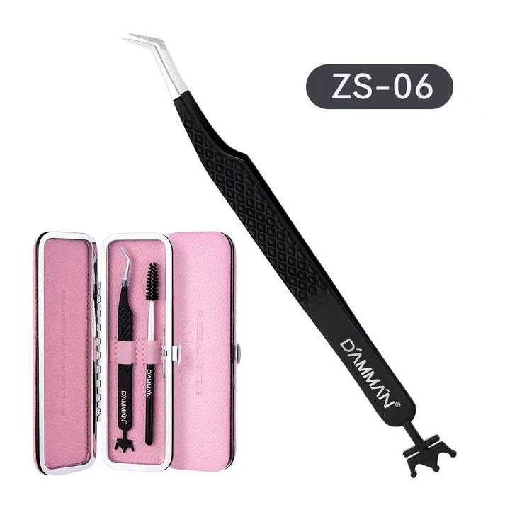 Tweezer with Clutch Set (Pink)