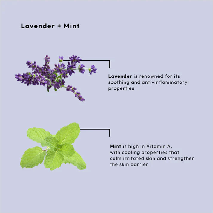 BCL Lavender + Mint Massage Cream 450g
