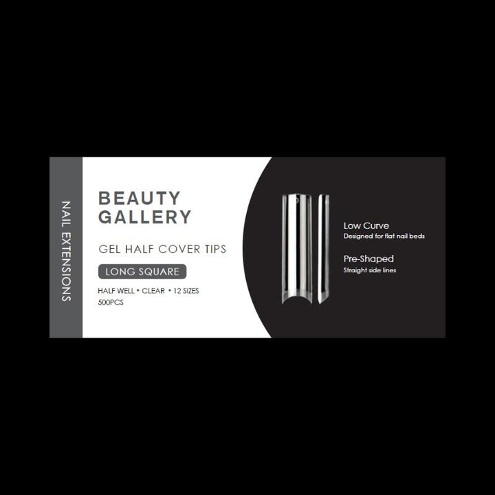 BG Soft Gel Extension Tips - Long Square
